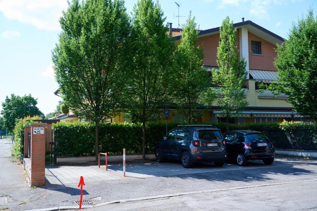 La Casa Dei Tigli - Bilocale Con Taverna E Giardino Lägenhet Gorgonzola Exteriör bild